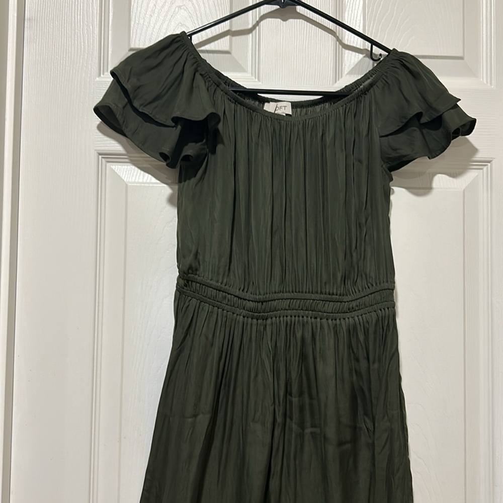 Olive color Loft dress - size XXSP
